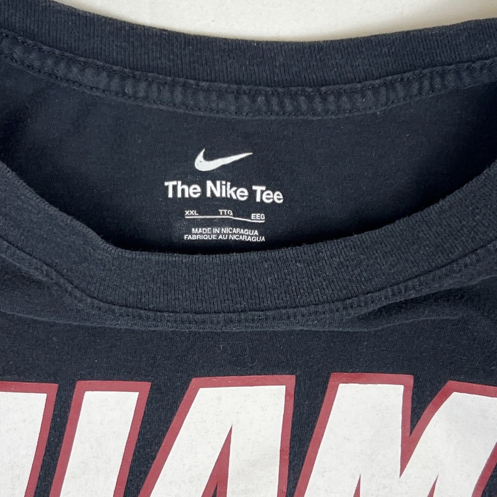 Nike Miami Heat Jimmy Butler 22 NBA T-Shirt Mens XXL Black Short Sleeve Tee - Picture 4 of 7